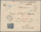 Benin: 1892. Registered Envelope Endorsed 'Corps Expeditionnairee De Dahomey' Addressed To France Be - Benin – Dahomey (1960-...)