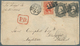 Brasilien: 1876. Envelope Addressed To Scotland Bearing 'Dom Pedro' Yvert 23, 10c Red/orange And Yve - Other & Unclassified