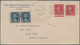 Costa Rica: 1913, USA 2x 2 C Carmine On Envelope Sent From "CHICAGO JUL 12 1913" Sent Via New Orlean - Costa Rica