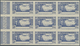 Elfenbeinküste: 1940, Airmail Issue 1.90fr. Blue And 6.90fr. Orange WITHOUT COUNTRY NAME In IMPERFOR - Ivoorkust (1960-...)