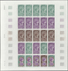 Französisch-Polynesien: 1970, Oyster And Pearl Fishery, 2fr. To 50fr., Complete Set Of Five Values E - Otros & Sin Clasificación