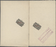 Guatemala: 1897, Zentralamerikanische Ausstellung, Umschlag 12 C. Kompletter Probedruckbogen Mit 12 - Guatemala