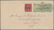 Hawaii - Ganzsachen: 1893, 1 C Light Green And 2 C Carmin Pse, Each With Ovp "Provisional Government - Hawai