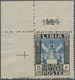 Italienisch-Libyen: 1921, Definitives "Pictorials", 5l. Black/blue From The Upper Left Corner Of The - Libië