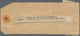 Italienisch-Ostafrika - Britische Besetzung: 1950. Registered Parcel Tag Addressed To France Bearing - Afrique Orientale Italienne