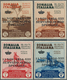 Italienisch-Somaliland - Dienstmarken: 1934: Four Of The Non Issued Service Overprints On The Stamps - Somalia
