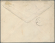 Jamaica: 1892. Envelope Addressed To Epsom Bearing Jamaica SG 12, 6d Mauve And SG 22, 4d Orange Tied - Jamaica (1962-...)