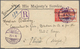 Kamerun: 1916. Registered Official Mail Envelope (bend/faults) Addressed To Senegal Headed 'On His M - Kameroen (1960-...)