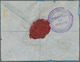 Kamerun: 1942. Registerelf Air Mail Envelope (creased) Headed 'Banque De L'Afrique Occidentale / Sie - Kameroen (1960-...)