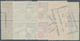 Kolumbien: 1950, Airmail Issue LANSA (Lineas Aereas Nacionales Sociedad Anonima) Complete Set In Use - Colombia