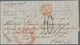 Mauritius: 1855. Stamp-less Folded Letter Written From Savane Dated '2nd Mars 1855' Addressed To Fra - Mauritius (...-1967)