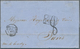 Mexiko: 1861, "FORWARDED BY L.S.HARGOUZ VERA-CRUZ" And British "VERA CRUZ AU 1 1861" B/s On Entire E - Mexico