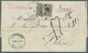 Mexiko: 1876. Envelope Addressed To France Bearing 'Hidalgo' Yvert 56, 10c Black Tied By 'Corres/Ver - Mexico