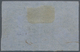 Neuseeland: 1855-58 'Chalon Head' 2d. Blue On Blue Paper W/o Watermark, Horizontal Pair Used And Can - Other & Unclassified