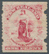 Neuseeland: 1905, Universal Postage 1d. Rose-carmine Imperforate At Top And Zigzag Rouletted 14½ On - Andere & Zonder Classificatie