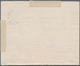 Ostafrikanische Gemeinschaft: 1943/44, Air Mail Letter Cards With Red Value Tablet "25 CENTS / N 4", - Britisch-Ostafrika
