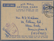 Delcampe - Ostafrikanische Gemeinschaft: 1944, Air Mail Letter Cards With Blue Value Tablet "25 CENTS / N 4", A - Brits Oost-Afrika
