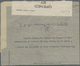 Delcampe - Ostafrikanische Gemeinschaft: 1944/45, Stampless Air Letters (2) On White Or Grey Stock Both Wtih Ho - África Oriental Británica