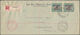 Papua: 1932, Letter "On His Majesty's Service" Registered With Two 3d Airmail Stamps From SAMARAI E. - Papoea-Nieuw-Guinea