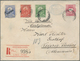 Peru - Ganzsachen: 1886, Stationery Envelope 50 C Carmine With Blue Handstamp "EMISSION HABILITADA 1 - Peru