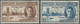 Pitcairn: 1946, Victory Issue Complete Set Of Two Perf. SPECIMEN, Mint Never Hinged But Perf. Proble - Pitcairneilanden