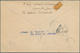 Ruanda-Urundi - Belgische Besetzung Deutsch-Ostafrika: 1918 Registered Envelope (tear At Top) Addres - Briefe U. Dokumente