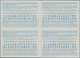 Ruanda-Urundi: 1960. International Reply Coupon Fr. 7.- (London Type) In An Unused Block Of 4. Issue - Sonstige & Ohne Zuordnung