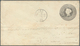 Seychellen: 1885 Envelope 8 C. Grey Mauritius Used On The Seychelles With Cancel "SEYCHELLES JA 30 8 - Seychelles (...-1976)