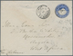 Sudan: 1900. Sudan Postal Stationery Envelope 'One Piastre' Blue Cancelled By Sawakin Date Stamp '5t - Soedan (1954-...)
