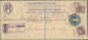 Südafrika - Ganzsachen: 1921/1924, Four Different Long-size REGISTERED LETTERS All Uprated And Comme - Otros & Sin Clasificación