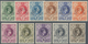 Swaziland: 1938, KGVI Definitives Perf. SPECIMEN Complete Set Of 11, Mint Hinged, Scarce Set! SG. £ - Swaziland (...-1967)