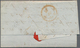 Uruguay: 1849, Stampless Envelope Sent From Montevideo (dated March 22) With H.M.S. Daphne To London - Uruguay