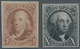 Vereinigte Staaten Von Amerika: 1847, 5 Cent Franklin And 10 Cent Washington, Each Official Reprints - Otros & Sin Clasificación