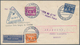Flugpost Europa: 1930. International Aviation Congress "LA HAYE", To A Poste Restante Addres In Zagr - Andere-Europa