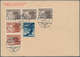 Zeppelinpost Europa: 1930, OSTSEEFAHRT/ÖSTERREICH: 24 Gr. Bildganzsache Mit 6 Flugpostmarken Als Zus - Europe (Other)