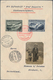 Zeppelinpost Europa: 1931, LZ 127/VADUZ-LAUSANNE: 1 Und 2Fr. Zeppelin, Dekorativ Und Originell Auf B - Andere-Europa