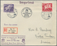 Schiffspost Alle Welt: 1936, Registered Printed Matter With R-label " SjP - M/F Gripsholm", Two Diff - Otros & Sin Clasificación