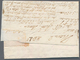 Spanien - Vorphilatelie: 1743, Entire Folded Letter With Oval Framed "VAIIDLID" Of Valladolid (PE2) - ...-1850 Voorfilatelie