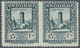 Andorra - Spanische Post: 1929, Native Buildings, Pair Of 15 C, Unperforated Between The Stamps. ÷ 1 - Andere & Zonder Classificatie