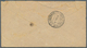 Spanisch-Marokko: 1895. Registered Envelope (backflap Partly Missing) Bearing Spain Yvert 198, 5c Bl - Spaans-Marokko