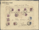 Spanische Post In Marokko: 1917, 1pts. Carmine (9), 10c. Red And 50c. Greenish Blue (2), 10.10pts. R - Spanish Morocco