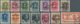 Andorra - Spanische Post: 1928/1929, Small Lot Of 23 Used Stamps Including Three Copies Of Mi-Nr. 21 - Altri & Non Classificati