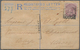 Aden: 1888/1922, 10 Old Covers And Cards Inbound And Outbound Including Cancallation "ADEN REG." 189 - Aden (1854-1963)