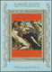 Adschman / Ajman: 1973, Nude Paintings Set Of 16 Different Imperforate Special Miniature Sheets In A - Adschman