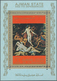 Delcampe - Adschman / Ajman: 1973, Nude Paintings Set Of 16 Different Imperforate Special Miniature Sheets In A - Adschman