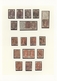 Tasmanien: 1857/1872 (ca.), Specialised Used Collection Of 6d. Lilac/violet (26) And 1s. Orange (11) - Briefe U. Dokumente
