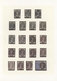 Tasmanien: 1857/1872 (ca.), Specialised Used Collection Of 6d. Lilac/violet (26) And 1s. Orange (11) - Briefe U. Dokumente