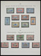 Delcampe - Belgisch-Kongo: 1886-1971: Well Filled, MNH, Mint Hinged And Used Collection Belgian Congo 1886-1971 - Sammlungen