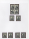 Delcampe - Belgisch-Kongo: 1942, Ausgabe Palmen, Palmiers, Tolle Sammlung Mit Einzelabzügen, Proben, Phasendruc - Sammlungen