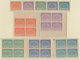 Birma / Burma / Myanmar: 1946/54, Telegraph Stamps 1 A./10 K. Resp. With Surcharge 6 Ps./13 Ps. Resp - Myanmar (Burma 1948-...)